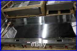 Lang LG Series 72 x 23 Gas Countertop Chrome Plate Griddle with Snap-Action Co