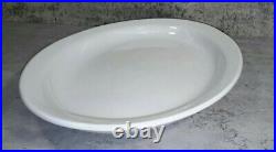 Lot of 12 Syscoware Restaurant Side Plates White Ceramic 9.75x7.5 Salad Grill