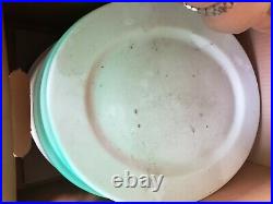 Lot of 210 Used or New Restaurant Commercial Plates (White)