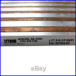 (Lot of 3) NEW Lytron CP15G01 6 L Tubed Cold Plates Copper Wetted Path