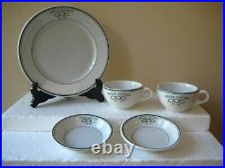 Lot of 5 Carr China QUEEN ESTER No 19 Restaurant Ware Plates Bowls Cups