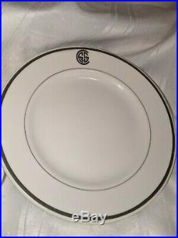 MAYER CHINA Union Supply Co. 7 lunch plates 2 restaurant ware Beaver Falls PA