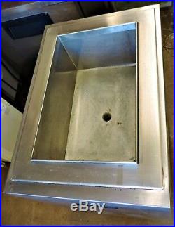 McCann's Ice Bin with Cold Plate Drop in Stand Model 16-1337