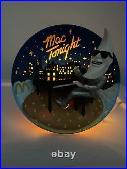 McDonald's Mac Tonight Night Sky Illuminated plate 1995 Ltd Ed #1992A