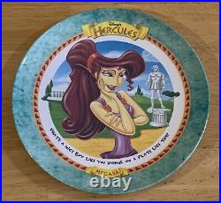 McDonalds Hercules Movie Plates Complete Set of 6 Walt Disney VTG 1997 Lot Rare