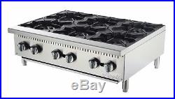 Migali C-HP-6-36 36 6 Burner Hot Plate