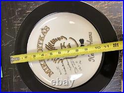 Mike Ditkas Restaurant New Orleans signed plate rare 12