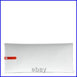 Miya X14010, 10.75x4.5 White Rectangular Plate, 36-Piece Case