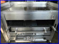 Montague Legend Heavy Duty Gas Steakhouse Infrared Broiler With Top Sear Plate