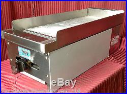 NEW 12 Flat Top Griddle Stratus SMG-12 #1049 Commercial Gas Hot Plate Grill NSF