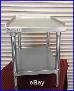 NEW 18 X 30 Equipment Stand #2083 Griddle Hot Plate Table Stainless Steel