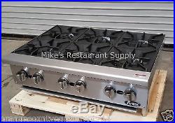 NEW 36 Hot Plate Cook Top Range Atosa ATHP-36-6 #2548 Commercial Restaurant NSF