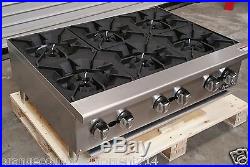NEW 36 Hot Plate Cook Top Range Atosa ATHP-36-6 #2548 Commercial Restaurant NSF