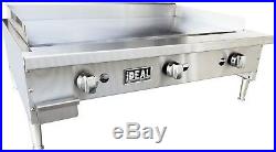 NEW 36 Snack Line Flat Griddle Plate by Ideal. Made in USA. NSF & ETL approved