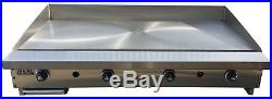 NEW 48 Commercial Flat Griddle Plate by Ideal. Made in USA. NSF & ETL approved