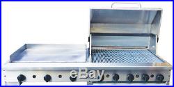 NEW 48 Counter Combination Griddle & Hot Plate by Ideal. Made in USA. NSF & ETL
