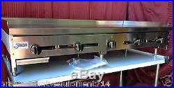 NEW 60 Gas Griddle Flat Grill 1 Plate Stratus #1256 Planchas Manual Commercial