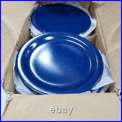 NEW Lot of 48 Carlisle 4350135 Dallas Ware 9 Cafe Blue Melamine Plates