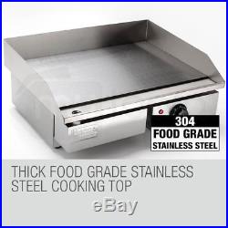 NEW Thermomate Electric Griddle Grill BBQ Hot Plate Commercial Stainless Steel