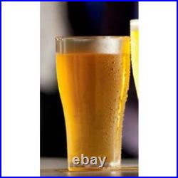 New 150 x Bulk Buy Bar Clear Glassware Plastic Drinking Beer Glasses Pot 285ml