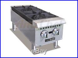 New BDCTH-12 Commercial Natural Gas 12 Hot Plate (LPG KIT Included)