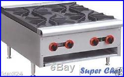 New Gas Counter Top Hot Plate 4 Burner