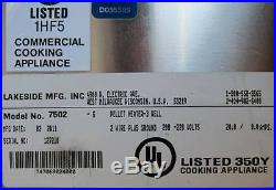 New Lakeside Heated Pellet Plate Dispenser Warmer Model 7502