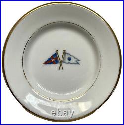 New York Yacht Club Charles M. Clark Private Signal Restaurant Ware Butter Pat
