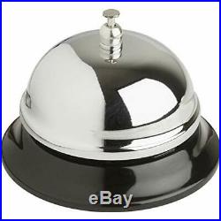 Nickel Plated Bell Call Restaurant Desk Hotel Lobby Office Supplies Serving New