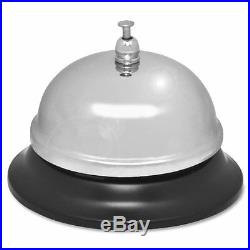 Nickel Plated Call Bell Restaurant Desk Hotel lobby Office Supplies Serving NEW