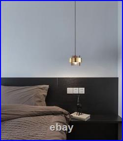 Nordic LED Pendant Lights Glass Lamp Bedside Restaurant Bar Table Lighting Lamps