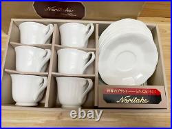 Noritake/Bone China/Cup Saucer/6 Cup Bowl/Coffee Cup/Large Hotel/Restaurant/Cant