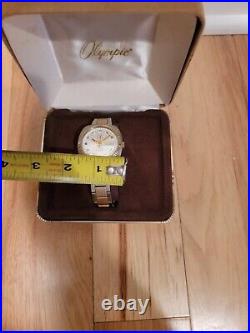 Nos Vintage Olympic Quartz McDonald's Restaurant Wristwatch Watch
