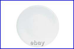 Oneida F8010000898 Buffalo Bright White 12 Porcelain Pizza Plate 1 Doz