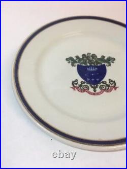 Original THE PENN-HARRIS HOTEL Restaurant Ware Advertising Plate w Eagle Crest