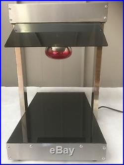 Plate Warmer, heated ceramic base commercial buffet carvery lamp service display