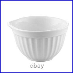 Porcelain 4 oz Round Fluted Ramekin with Pour Spout (Box of 36), 3-3/8 x 3-1