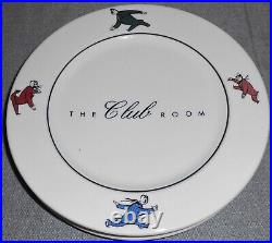 RARE Homer Laughlin SEVILLE PATTERN Set (3) The Club Room RESTAURANT PLATES