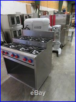 Rankin Delux 636 E Floor Model Hot Plate 6 Burners 36 Wide STEP UP