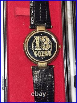 Rare 13 Coins Restaurants New Watches and parking coin 18k plated