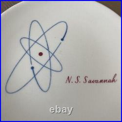 Rare N S Savannah 5 7/8 Plate Nuclear Freighter Restaurant Ware Mayer China