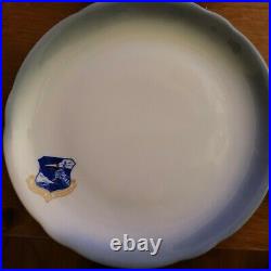 Rare Set of 4 Air Force USAF Plates 9 Strategic Air Command New Restaurant Ware