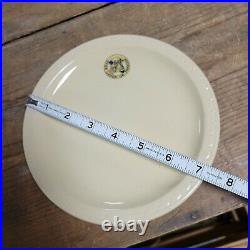Rare Vintage WWII 104th Cavalry regiment restaurant ware mess hall plate
