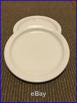 Restaurant Supplies 2 REGO CHINA PLATES 8 diameter. White Sturdy Plates