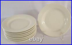 Restaurant Supplies 8 Ivory China Plates Tuxton 6.5 diameter