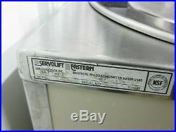 Servolift Eastern Triple 3 Plate Lowerator 10 Dish Caddy Dispenser Dolly Cart