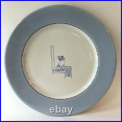 Shenango China Esquire Pub Dinner Plate Restaurant Ware 1939-48 Rim Rol Vintage