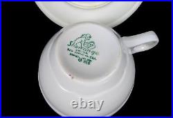 Shenango Restaurant Ware 2 Well Of The Sea Scarce 2 3/8 Cup & Saucer Sets 1957