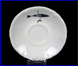 Shenango Restaurant Ware 2 Well Of The Sea Scarce 2.3 Cup & Saucer Sets 1957