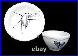 Shenango Restaurant Ware 5 pc Well Of The Sea Scarce 10 3/4 Place Setting 1957